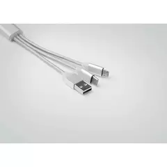 USB кабел за зарядно с ключодържател