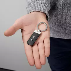 Ключодържател Classic Grained Black