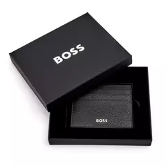Кожен визитник Classic Grained Black