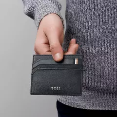 Кожен визитник Iconic Black