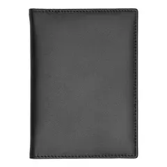 Вертикален портфейл за карти Trifold Classic Smooth Black
