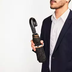 Автоматичен сгъваем чадър Iconic Black