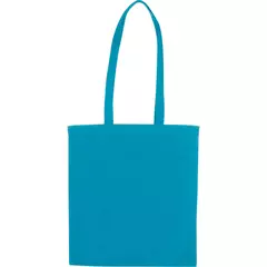 Cotton shopping bag with long handles 140 gr/m².