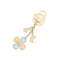 Метален ключодържател Vivienne Light Blue