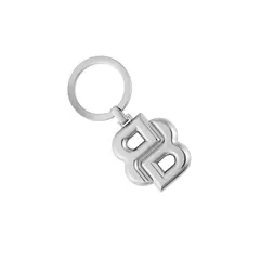 Key ring Double B Shiny Chrome