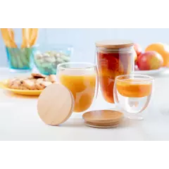 Двустенна чаша с бамбуков капак