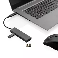 Terra RCS рециклиран алуминиев хъб с USB портове