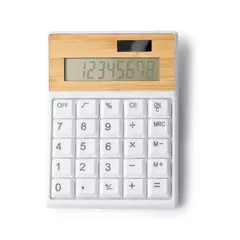 8-digit eco dual-power calculator