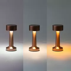 LED desktop lamp with a touch control system