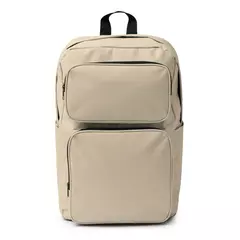 Eco backpack with multiple compartments
