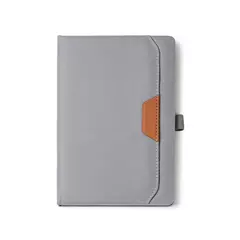 Notebook with hard covers made of recycled eco leather A5
