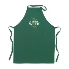 Cooking apron made of cotton