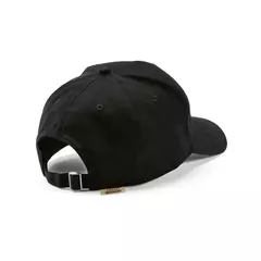 Baseball cap 5 panels with an adjustable metal buckle