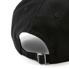 Baseball cap 5 panels with an adjustable metal buckle