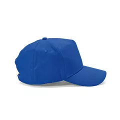 Baseball cap 5 panels with an adjustable metal buckle