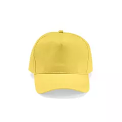 Baseball cap 5 panels with an adjustable metal buckle