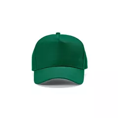 Baseball cap 5 panels with an adjustable metal buckle