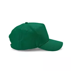 Baseball cap 5 panels with an adjustable metal buckle