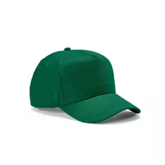 Baseball cap 5 panels with an adjustable metal buckle