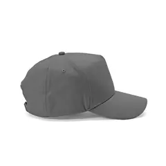 Baseball cap 5 panels with an adjustable metal buckle