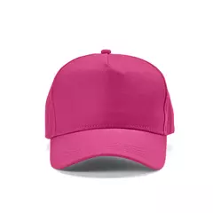 Baseball cap 5 panels with an adjustable metal buckle