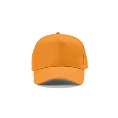 Baseball cap 5 panels with an adjustable metal buckle