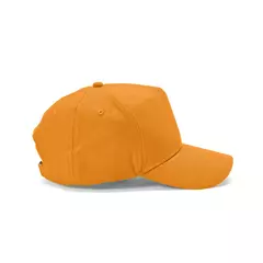 Baseball cap 5 panels with an adjustable metal buckle