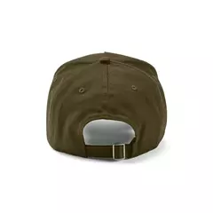 Baseball cap 5 panels with an adjustable metal buckle