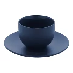 Cappuccino cup set with saucers