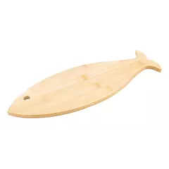 Fish shaped bamboo cutting board