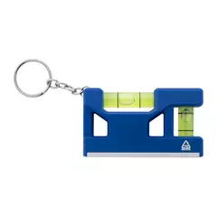 Multifunctional keychain with a ruler and dual levels
