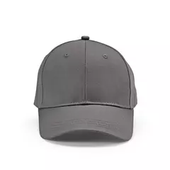 Baseball cap 6 panels with an adjustable metal buckle