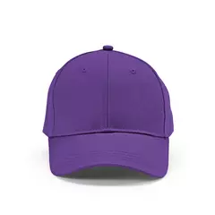 Baseball cap 6 panels with an adjustable metal buckle