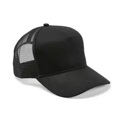 Mesh baseball cap 5 panels with an adjustable snapback closure