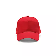 Mesh baseball cap 5 panels with an adjustable snapback closure