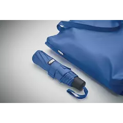 Windproof foldable umbrella set with a bag