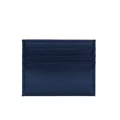 Leather card case with RFID protection