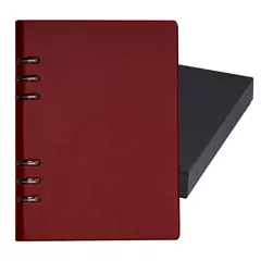 Leather organiser A5 in a box