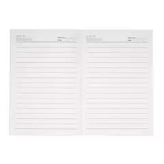 A5 notebook with soft covers