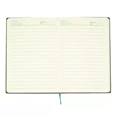 A5 notebook with soft covers is thermal eco leather