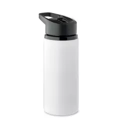 Metal bottle with a straw 500 ml.
