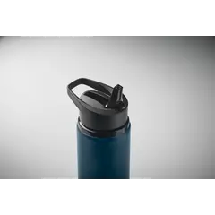 Metal bottle with a straw 500 ml.