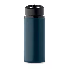 Metal bottle with a straw 500 ml.