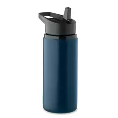 Metal bottle with a straw 500 ml.