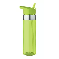 Drinking bottle made of Tritan with a straw 650 ml