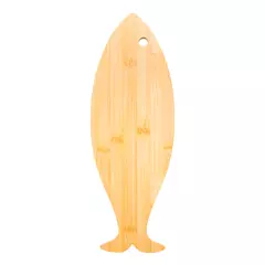 Fish shaped bamboo cutting board