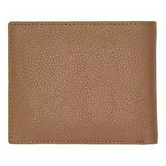 Money wallet with flap Classic Grained Camel