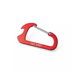 Carabiner with aluminium capsule opener