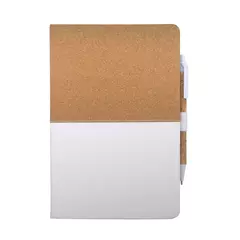 Бележник от корк A5 и химикалка