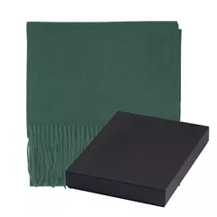 Elegant winter cashmere scarf